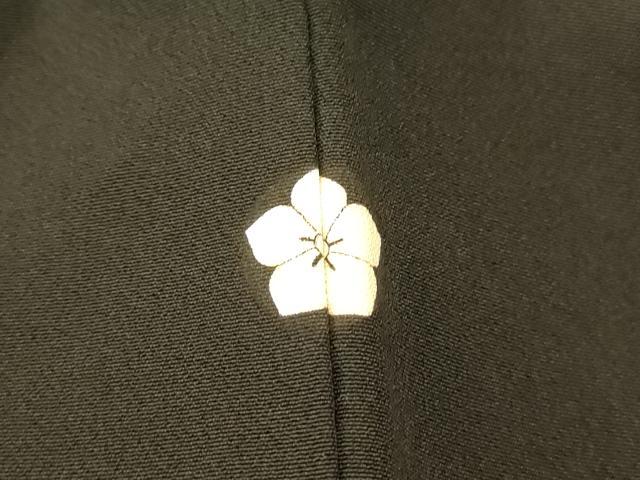 平和屋着物■豪華黒留袖 駒刺繍 御所車宝尽くし文様 金彩 正絹 逸品 AABH9257fw