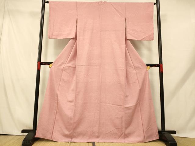 平和屋着物■江戸小紋 雲取り吉祥花文 正絹 逸品 AABH9274fw