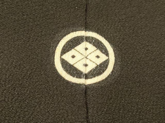 平和屋着物■豪華黒留袖 駒刺繍 風景扇子文 暈し染め 金銀彩 正絹 逸品 AABH9301fw