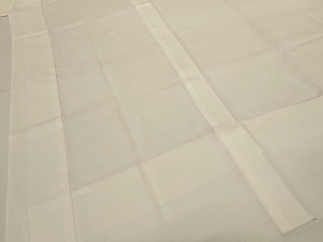 平和屋着物*夏物 長襦袢 絽 白色 洗える着物 AABH9387jd