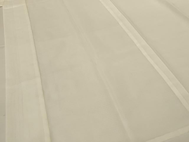 平和屋着物*夏物 長襦袢 絽 生成り色 洗える着物 AABH9388jd