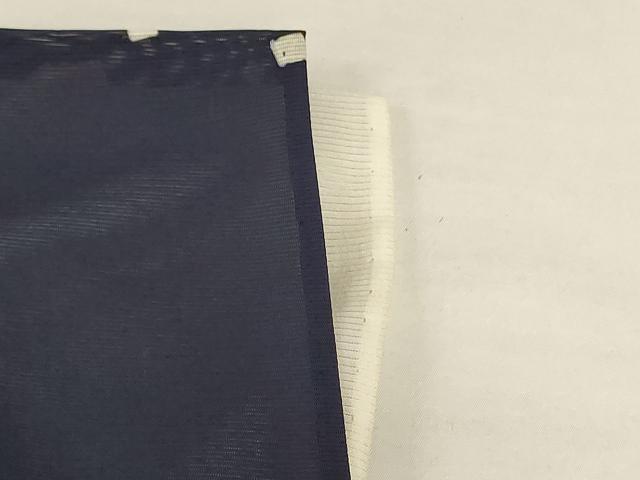 平和屋着物*夏物 小紋 絽 箔散らし文様 正絹 逸品 AABH9391jd