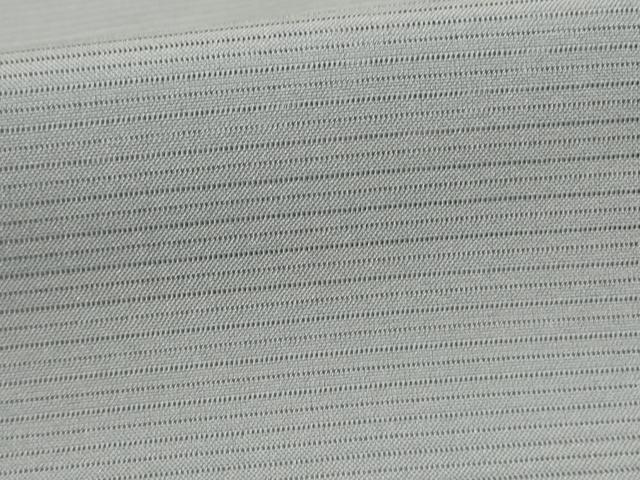 平和屋着物*夏物 色無地 絽 灰青色 正絹 逸品 AABH9394jd