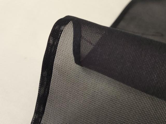 平和屋着物*夏物 色無地 紗 黒紅色 正絹 逸品 AABH9430jd