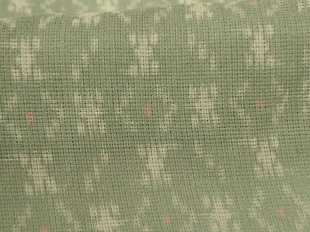 平和屋着物*夏物 小紋 幾何学文様 やまと誂製 洗える着物 AABH9434jd