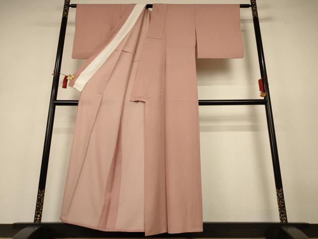 平和屋着物*夏物 江戸小紋 彫士:住田双光・染士:服部光擴 絽 鮫小紋柄 反端付き 正絹 逸品 AABH9437jd