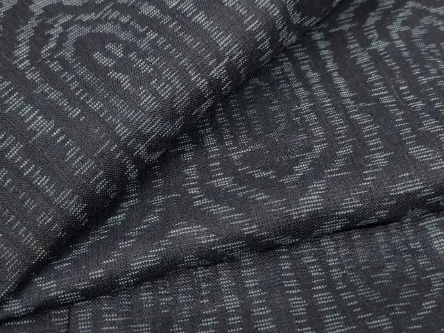 平和屋着物*夏物 紗紬 子持ち亀甲 正絹 逸品 AABH9482jd