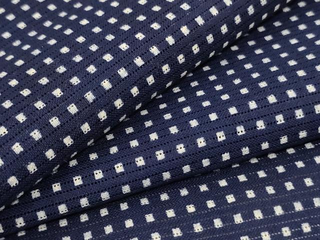 平和屋着物*夏物 男性 小紋・浴衣兼用 綿絽 格子 綿 逸品 AABH9485jd