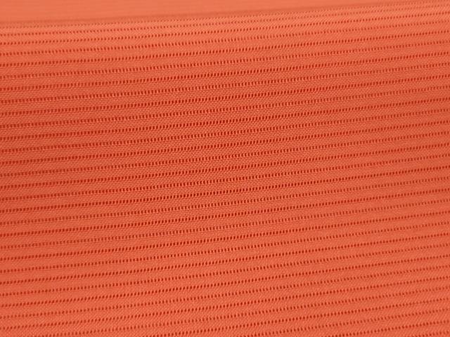 平和屋着物*夏物 色無地 絽 鉛丹色 正絹 逸品 AABH9493jd