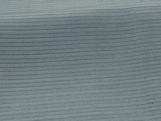 平和屋着物*夏物 色無地 絽 湊鼠色 正絹 逸品 AABH9498jd