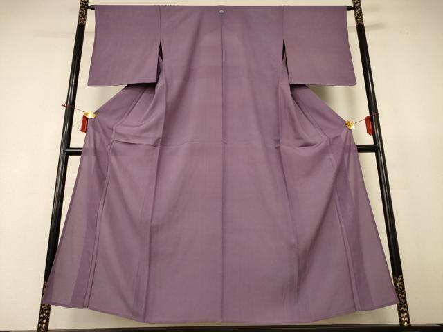 平和屋着物*夏物 色無地 絽 浅紫色 正絹 逸品 AABH9516jd