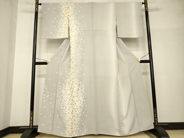 平和屋着物●訪問着 桜間道 暈し染め 金彩 銀座おゝぎ屋扱い 正絹 逸品 AABH9541ck