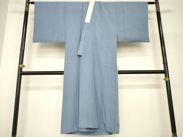 平和屋着物●男性 長襦袢 袷 手描き 風景文 正絹 逸品 AABH9542ck