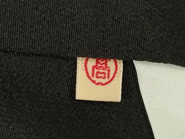 平和屋着物●創業460年・千總 黒留袖 駒刺繍 飾花文 金彩 高島屋扱い 正絹 逸品 AABH9596ck