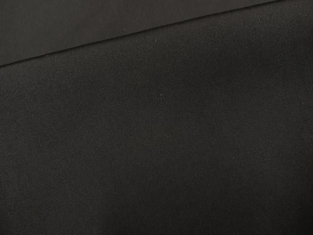 平和屋着物●男性 黒紋付・羽織セット 正絹 逸品 AABH9613ph