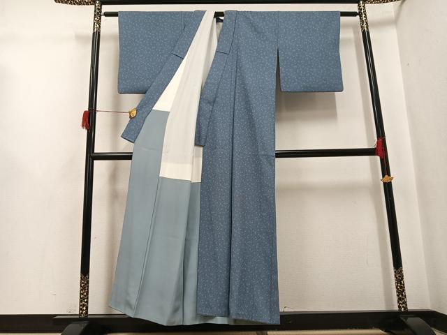 平和屋着物●江戸小紋 草木文 正絹 逸品 AABH9643ph