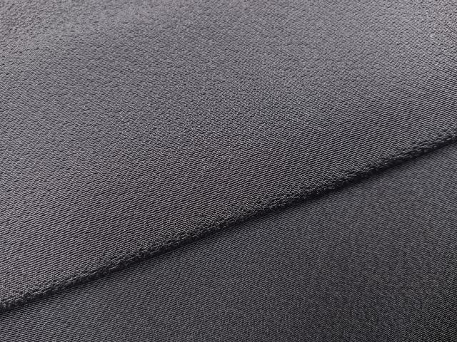 平和屋着物●上質な色無地 紫鼠色 正絹 逸品 AABH9699ph