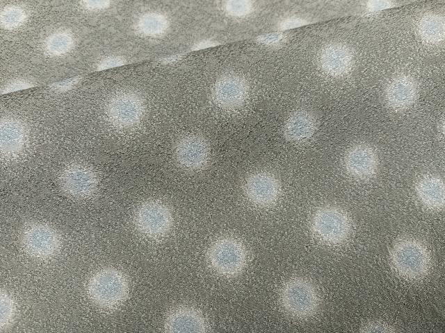 平和屋着物●樋熊哲也 訪問着 辻が花 絞り 手描き 小紋 丸文 正絹 逸品 AABH9721ph