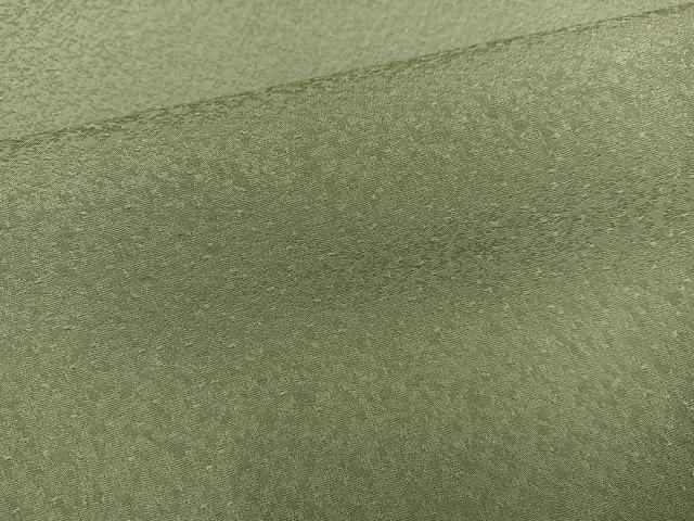 平和屋着物●上質な色無地 鶸茶色 正絹 逸品 AABH9757ph