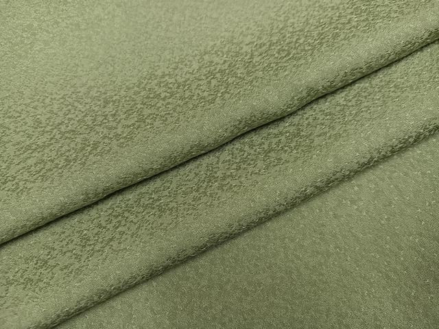平和屋着物●上質な色無地 鶸茶色 正絹 逸品 AABH9757ph
