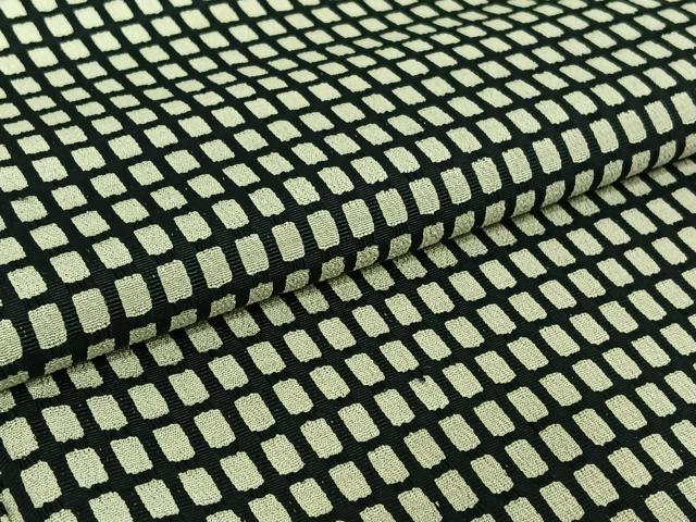 平和屋着物▽お召 単衣 吉野織 吉野間道 正絹 逸品 AABH9782jh