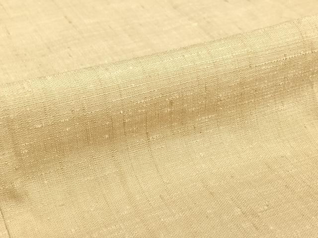 平和屋着物▽上質な紬 単衣 霞文 正絹 逸品 AABH9790jh