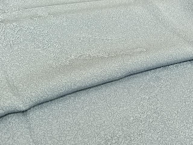 平和屋着物▽江戸小紋 単衣 草花文 正絹 逸品 AABH9797jh