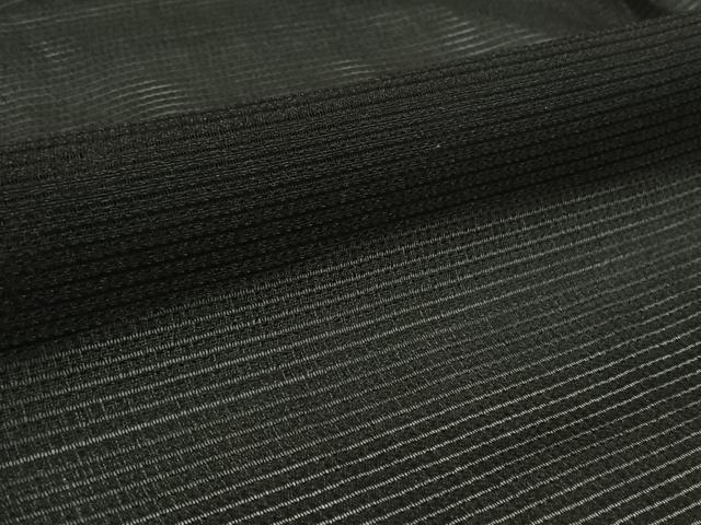平和屋着物▽男性 羽織 スリーシーズン 春夏秋 塵除け 暗黒色 正絹 逸品 AABH9818jh