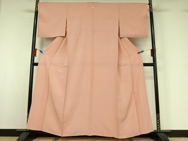 平和屋着物▽上質な色無地 単衣 虹色 正絹 逸品 AABH9823jh