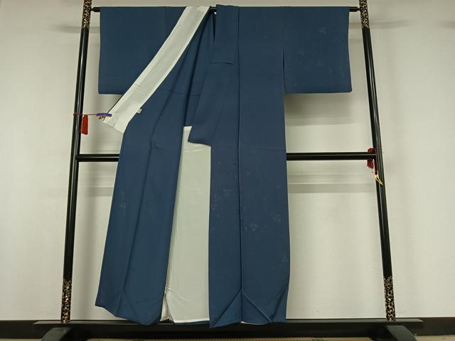 平和屋着物▽訪問着 単衣 作家物 舞葉文 金糸 正絹 逸品 AABH9824jh