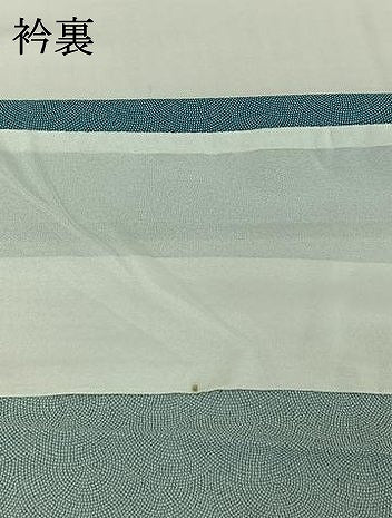 平和屋着物▽江戸小紋 単衣 鮫小紋柄 洗える着物 AABH9846jh