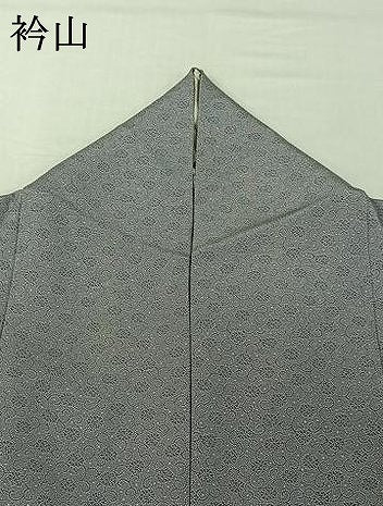 平和屋着物▽江戸小紋 単衣 花唐草文 正絹 逸品 AABH9888jh