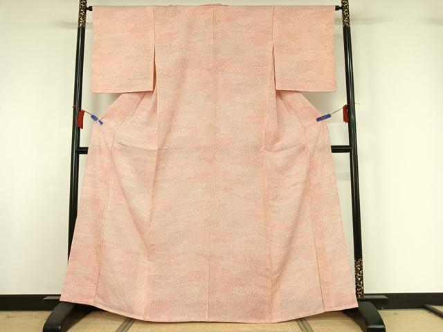 平和屋着物▽江戸小紋 単衣 寄せ小紋柄 正絹 逸品 AABH9891jh