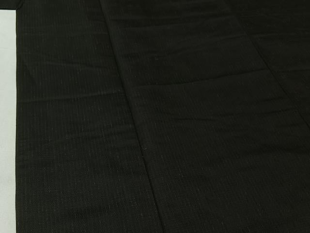 平和屋着物▽男性 紬 単衣 縞 正絹 逸品 AABH9898jh