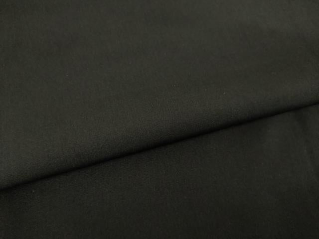 平和屋着物●男性 黒紋付 正絹 逸品 AABH9927ck