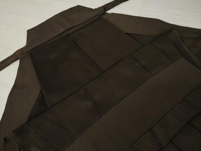 平和屋着物●男性 馬乗り袴 縞 正絹 逸品 AABH9932ck