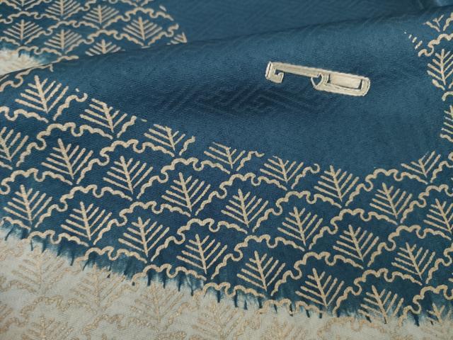 平和屋着物●訪問着 絞り 刺繍 宝尽くし 金彩 正絹 逸品 AABH9951ck