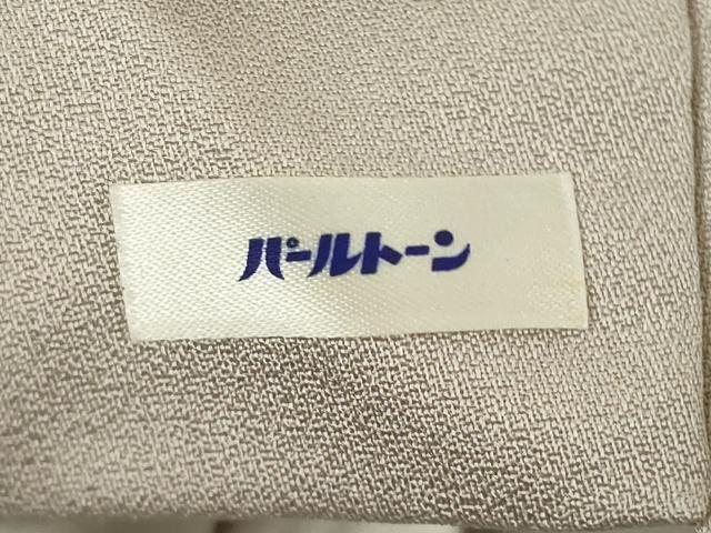 平和屋着物●訪問着 作家物 駒刺繍 飛鶴松文 暈し染め 金彩 正絹 逸品 AABH9956ck