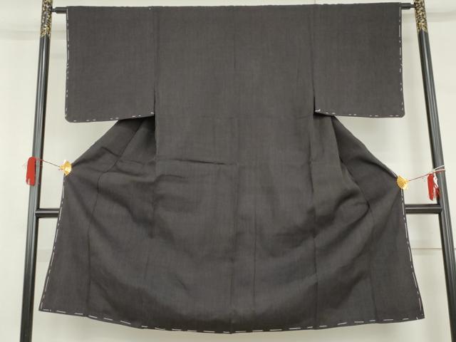 平和屋着物●男性 紬 縞 正絹 逸品 未使用 AABI0032cs