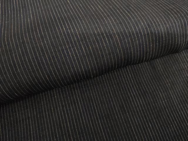 平和屋着物●男性 紬 縞 正絹 逸品 未使用 AABI0032cs