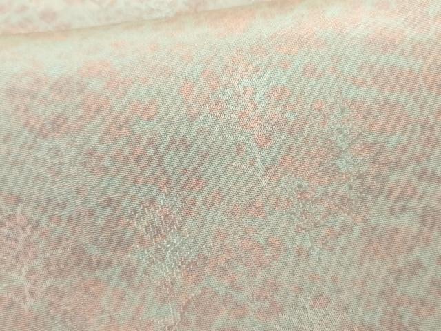 平和屋着物●上質な小紋 樹林地紋 暈し染め 正絹 逸品 AABI0034cs