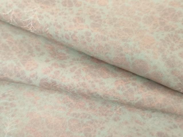 平和屋着物●上質な小紋 樹林地紋 暈し染め 正絹 逸品 AABI0034cs