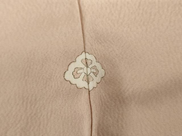 平和屋着物▽色無地 単衣 薄桜色 洗える着物 AABI0092cs