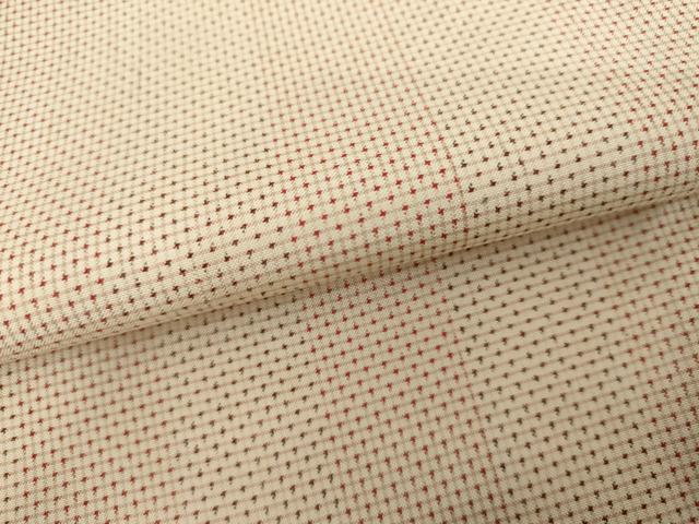 平和屋着物▽本場大島紬 白大島 単衣 一元絣 縞 正絹 逸品 未使用 AABI0100cs