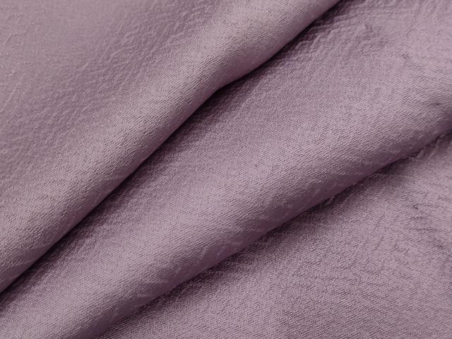 平和屋着物▽上質な色無地 単衣 紋意匠 竜胆色 正絹 逸品 AABI0126st
