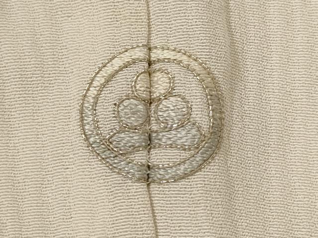 平和屋着物▽訪問着 単衣 手描き 草花文 暈し染め 金彩 三越扱い 正絹 逸品 AABI0186st