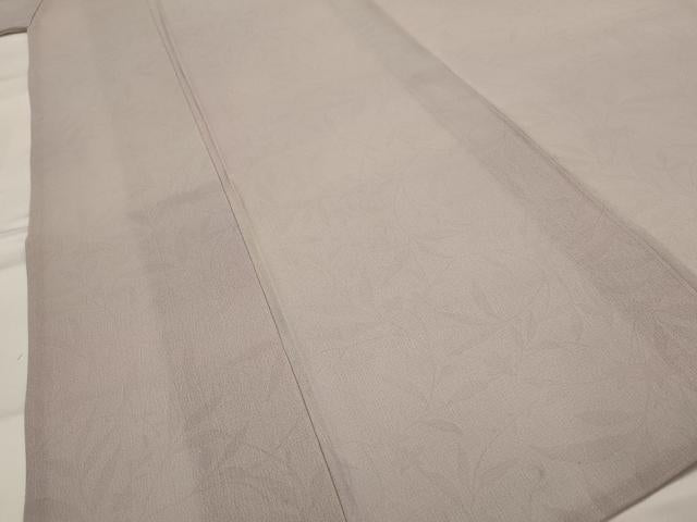 平和屋着物▽上質な小紋 単衣 草葉地紋 暈し染め やまと誂製 正絹 逸品 AABI0208st