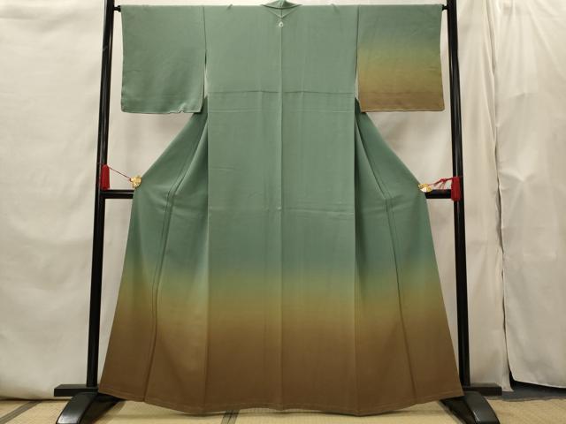 平和屋着物□訪問着 霞文 暈し染め 正絹 逸品 未使用 AABI0233st