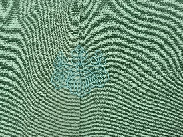 平和屋着物●上質な色無地 薄青色 正絹 逸品 未使用 AABI0499ph