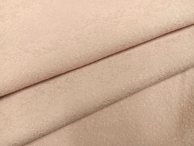平和屋着物●上質な色無地 水柿色 正絹 逸品 AABI0515ph